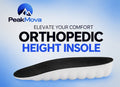 PeakMova Orthopedic Height Insole - product overview