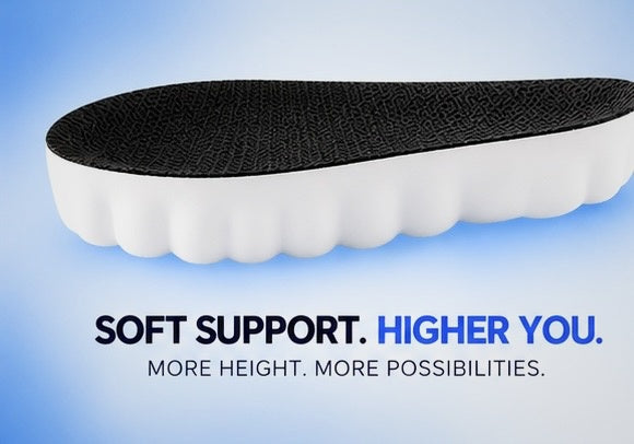 Soft support insole - full sole view